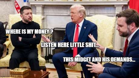 «¿Dónde está mi dinero?»: La Red se mofa del fracaso de Zelenski en su reunión con Trump