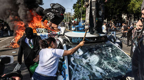 ¿»No hubo violencia» en Los Ángeles? Vean estas imágenes, sugiere Washington