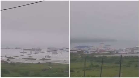 Tsunami azota las islas Kuriles de Rusia (VIDEOS)