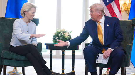 Revelan cuál fue la prioridad clave de Trump cuando se puso a negociar con Von der Leyen