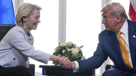 Reportan que Von der Leyen se rindió ante Trump por «temor»